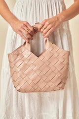 Taupe Aleo Cabas Mini Bag