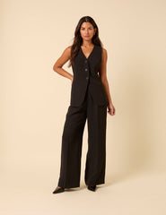 Black Jax Tailored Crepe Trousers