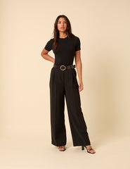 Black Jax Tailored Crepe Trousers