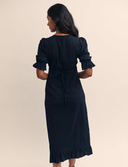 Black Delilah Midaxi Tea Dress