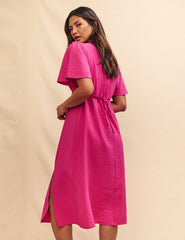 Pink Dee Dee Midi Dress