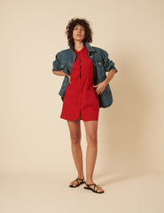 Red Tailored Yana Mini Dress