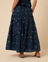Tie Dye Midi Skirt