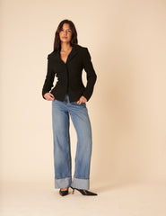 Black Tailored Blazer