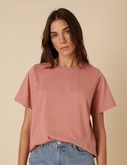 Pink Easy Fit T-Shirt