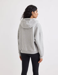 Grey Zip Through Hoodie