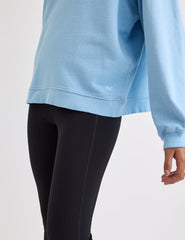 Blue Boxy Sweatshirt