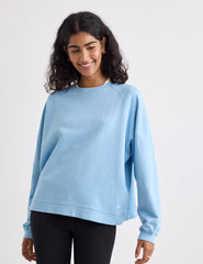 Blue Boxy Sweatshirt