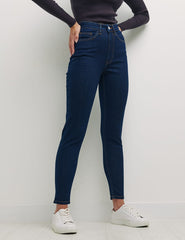 Mid Rise Skinny Jean in Indigo