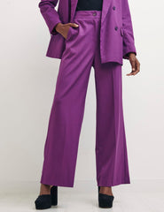 Fearne Cotton Purple Beth Trouser
