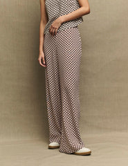Fearne Cotton Brown Geo Print Cora Trousers