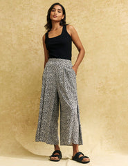 Black Floral Zeena Trouser