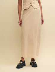 Stone Cord Midaxi Skirt