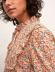 Multi Ditsy Floral Shellie Midi Dress