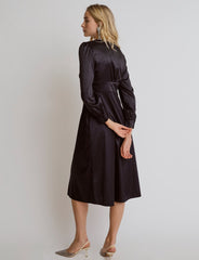 Animal Jaquard Siri Midi Dress