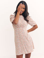 Multi Ditsy Floral Evie Mini Dress