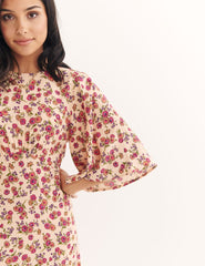 Ditsy Floral Eva Midi Dress