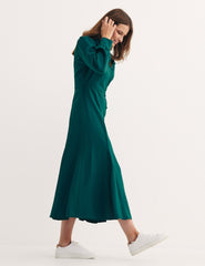 Green Tatianna Midi Dress