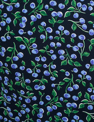 Alora Cherry Black Selena Long Sleeve Midi Dress