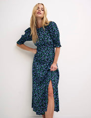 Black Floral Luna Dress