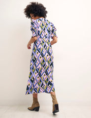 Sabrina Geo Luna Midi Dress