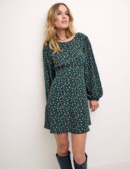 Vintage Floral Katie Mini Dress