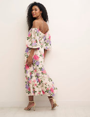 Floral Maxine Midaxi Dress