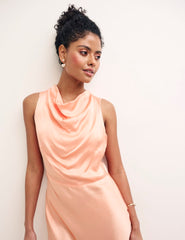 Peach Frances Midaxi Bridesmaid Dress