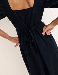 Black Isla Midaxi Dress