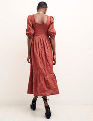 Fearne Cotton Elsa Embroidered Midaxi Dress