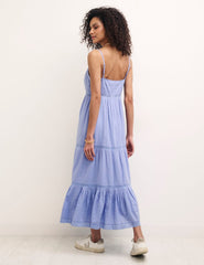 Blue Sylvia Midaxi Dress