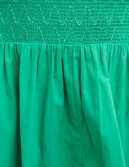 Green Jewel Mini Skater Dress