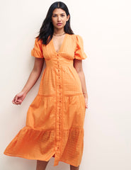 Fearne Cotton Orange Cici Midaxi Dress