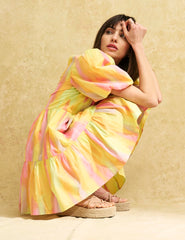 Fearne Cotton Pastel Vienna Mini Dress