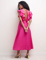 Pink Coco Midaxi Dress
