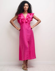 Pink Coco Midaxi Dress
