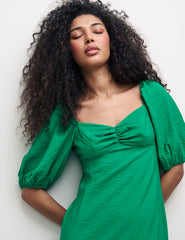 Green Darcie Midi Dress