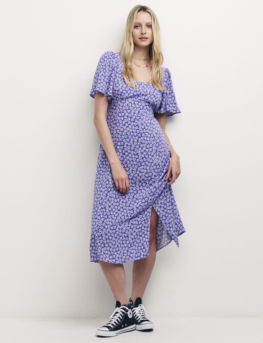 Disty Blue Dee Dee Midi Dress
