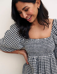 Petite Gingham Kylie mini Dress