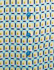 Geometric Print Daisy Mini Dress