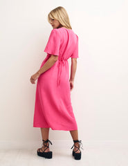 Pink Dee Dee Midi Dress