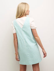 Blue Gingham Check Billie Pinny