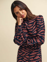 Animal Print Lucinda Midaxi Dress