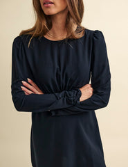 Black Long Sleeve Sienna Mini Dress