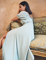 Sage Green Chiffon Ellery Bridesmaid Midaxi Dress