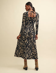 Animal Print Richie Midaxi Dress
