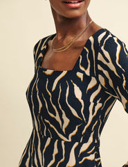 Animal Print Richie Midaxi Dress