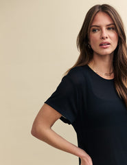 Black Dustin Maxi Jersey Dress