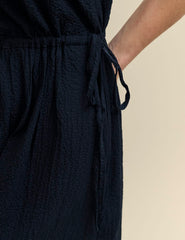 Black Zainub Midi Dress