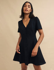 Black Ellen Mini Dress